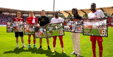 Der FC Rot-Weiß Erfurt verabschiedet sechs Spieler