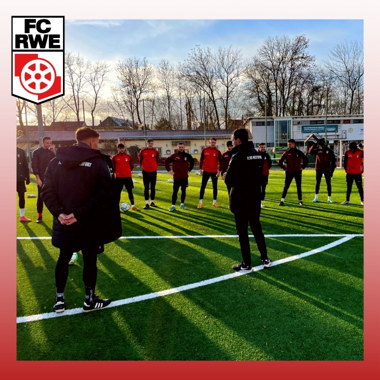 Trainingsauftakt Rückrunde 2022/23