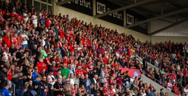 Entscheidung gefallen: Wir öffnen einen Teil der Westtribüne!