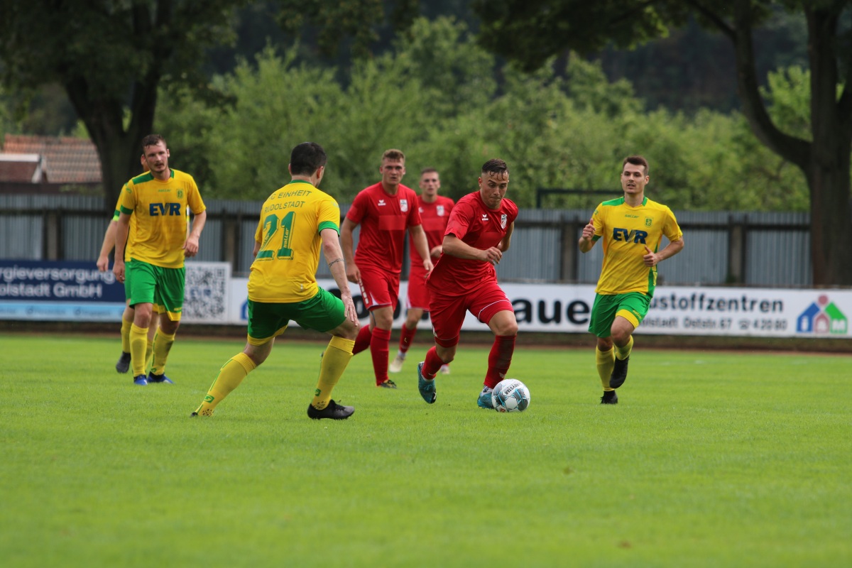 1. Spieltag 2020/21 FC Einheit Rudolstadt - FC Rot-Weiß Erfurt