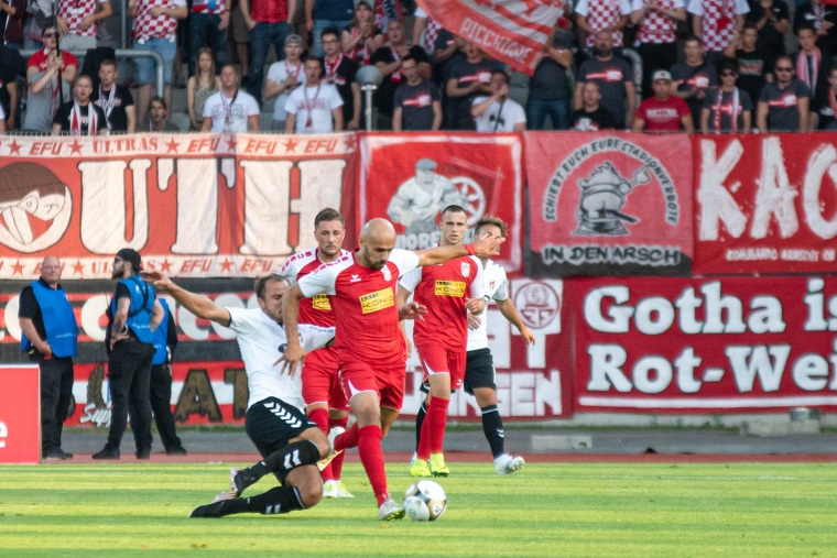 5. Spieltag 2019/20 Rot-Weiß Erfurt - ZFC Meuselwitz