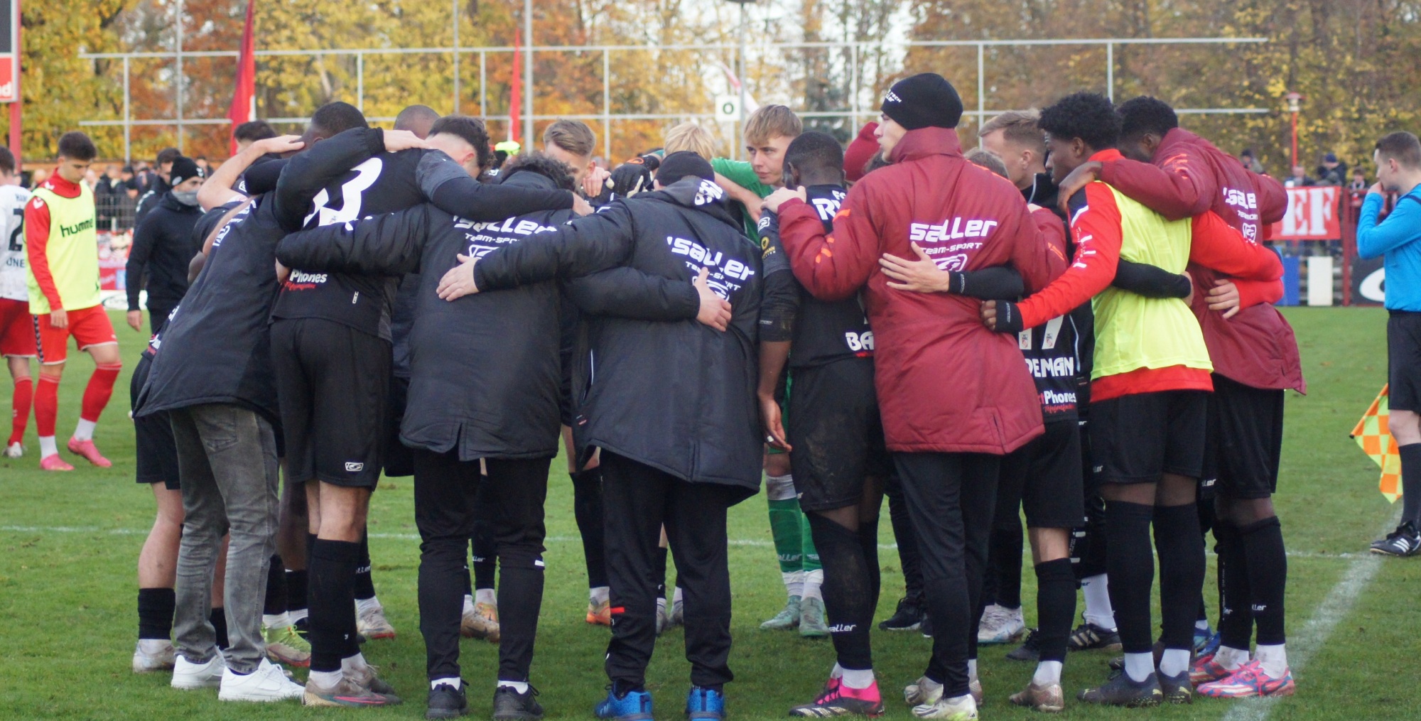 Team gegen ZFC Meuselwitz 18.11.23